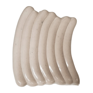 German Bockwurst, pack of 7 herb-seasoned pork sausages