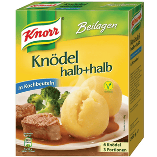 Knorr 6x Dumplings Half & Half in Boiling Bag