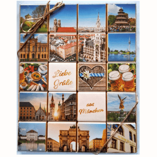 Chocolada Gift Box "Munich" Milk Chocolate Naps (20 naps)