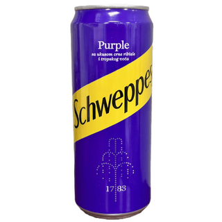 Schweppes Purple Tropical Fusion 0.33l