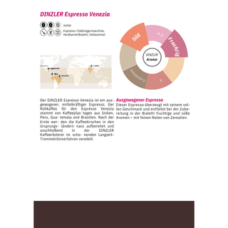 Dinzler Espresso "Venecia" - Whole Beans (500g)