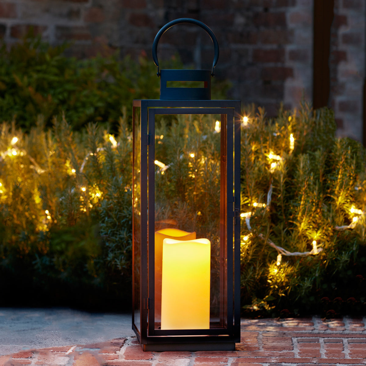 Große Malvern Batterie LED Laterne