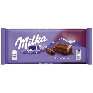 german bittersweet chocolate from milka
