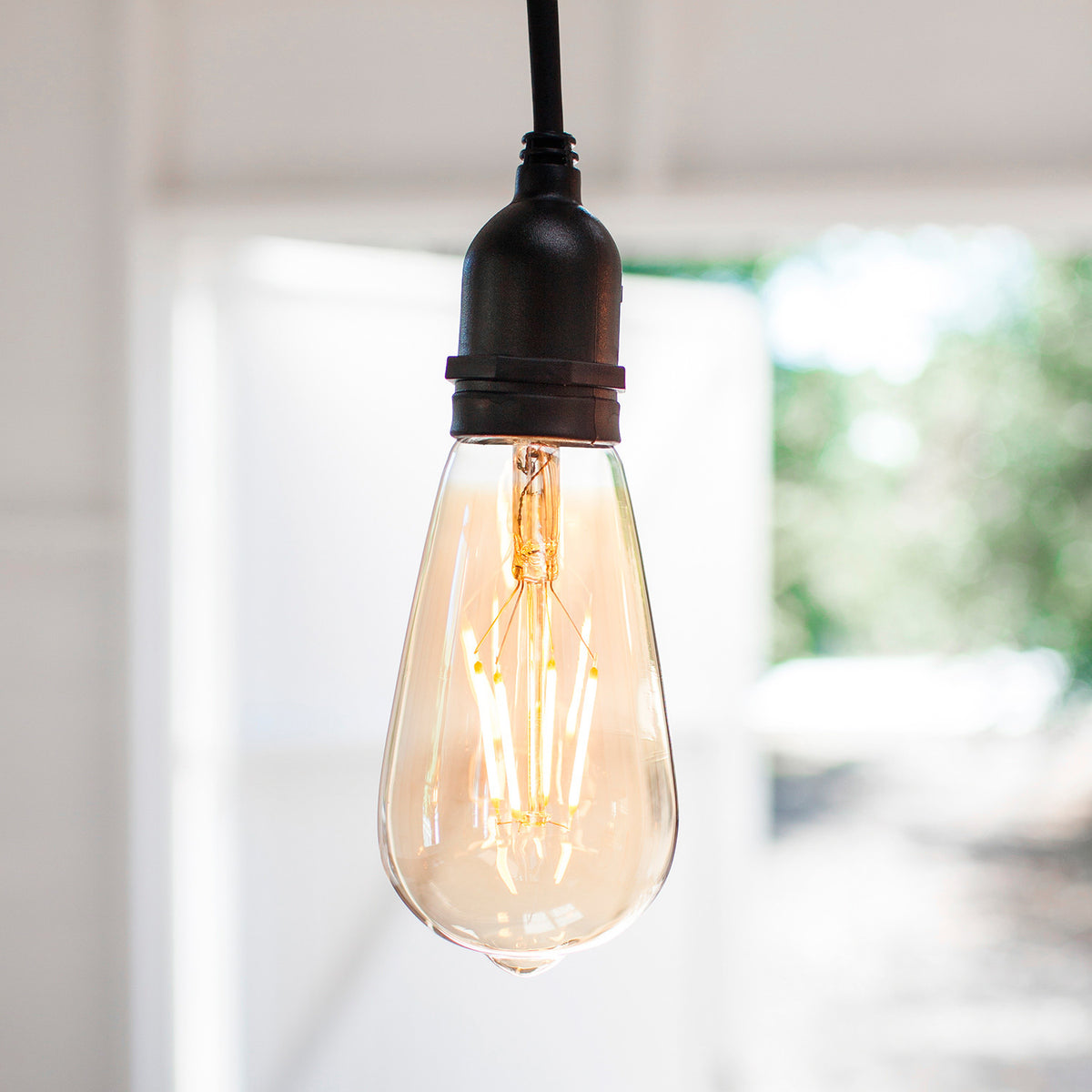 Squirrel Cage LED Vintage Glühbirne E27 1W